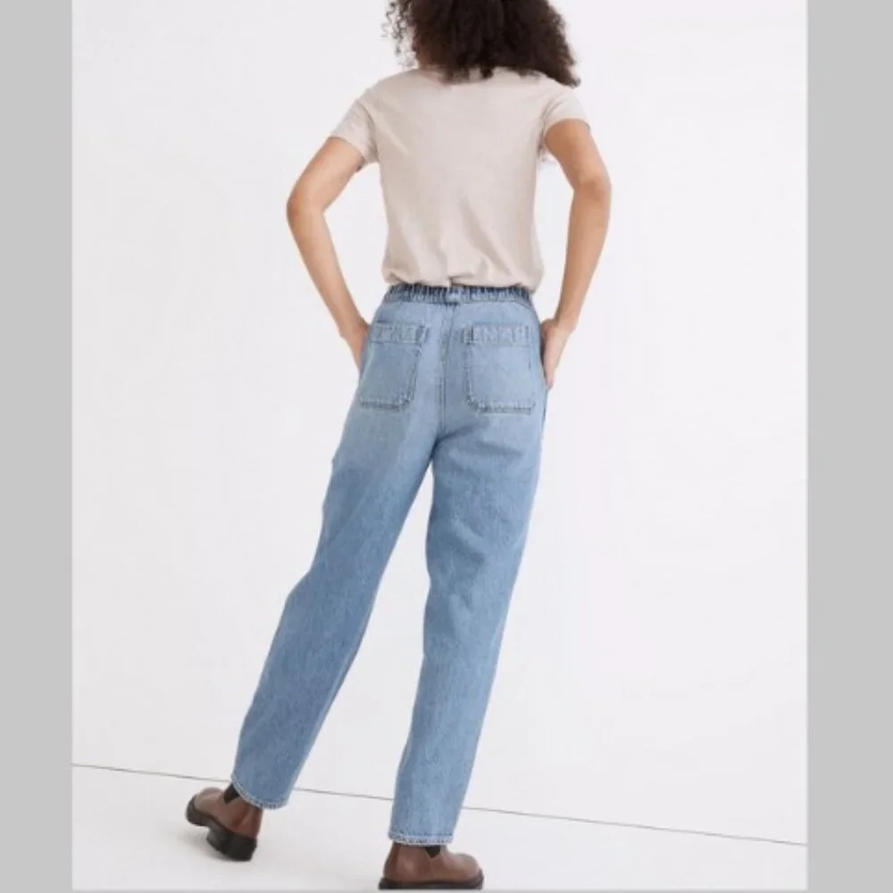 Madewell Plus Pull-On Relaxed Jeans Tall XXL